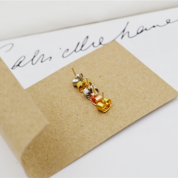 SALEMadewell Mix and Match Bar Stud Earrings - Picture 3 of 5